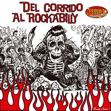 CD // VV.AA. - Del Corrido Al Rockabilly.. Graphic Design project by Edgar Mendoza - 07.01.2013
