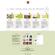Diseño gráfico web bodegas Carme, Vitivinícola de Valbuena. Web Design project by Ana Velandia - 01.14.2016