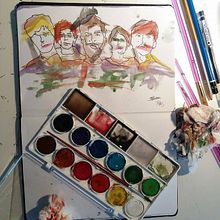 Acuarelismo. Un proyecto de Pintura de Srta. L. Figueredo - 12.02.2017