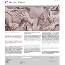 Web para Institut Kaplan. Un proyecto de Desarrollo Web de rseoaneb - 15.11.2014