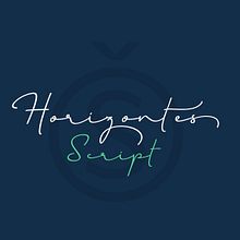 Horizontes Script. Un progetto di Calligrafia, Design, Graphic design, Scrittura e Tipografia di Panco Sassano - 08.06.2014