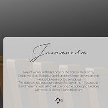Jamonero. Br, ing, Identit, Design, Industrial Design, and Packaging project by mario_19 - 02.13.2017