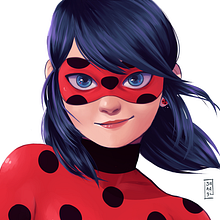 Ladybug. Animation, Comic, Character Design, and Traditional illustration project by Amanda Corona - 02.13.2017