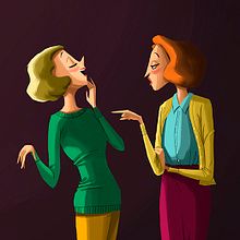 Cuchicheos.... Animation, Character Design, and Traditional illustration project by Begoña Fernández Corbalán - 02.12.2017