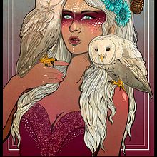 Nocturna - Ilustracion . % Ana Belén Vázquez Ostos tarafından hazırlanan Geleneksel illüstras, Ve on projesi - 10.05.2016