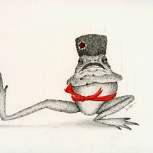 Sapo Cosaco. Traditional illustration project by Laura Regàs - 02.14.2017