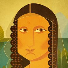 Gioconda. Traditional illustration project by David G. Ferrero - 02.14.2017