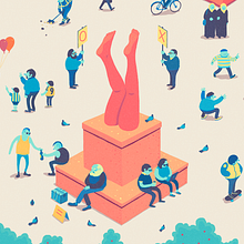 Binaposters. Un progetto di Direzione artistica, Character design, Graphic design, Illustrazione tradizionale, Design e Lettering di Binalogue - 14.07.2015