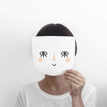 Wink Face _ diseño para la colección de moda #WaysToBreakTheRules. Traditional illustration, and Motion Graphics project by Cristina Romero - 09.15.2016