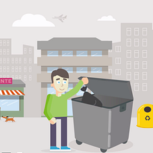 Ecoembes. Animation, and Motion Graphics project by Raúl Almendros Arias - 05.15.2016