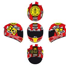 Catalan GP 2015 Marc Marquez Helmet Contest Finalist. Graphic Design project by Miguel Angel de la Barrera - 03.30.2015
