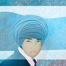 Azul. Design, Graphic Design, Traditional illustration, and Painting project by Nieves Gonzalez - 02.14.2017