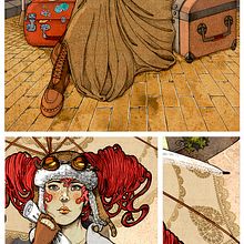 A la espera - Ilustración. Un proyecto de Ilustración tradicional de Ana Belén Vázquez Ostos - 04.11.2015