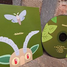 Bèstia - Diseño de CD. Un progetto di Graphic design, Illustrazione tradizionale e Packaging di Eduard Blanch Rodríguez - 16.02.2017