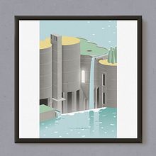 La Fábrica / Ricardo Bofill. Een project van Architectuur, Grafisch ontwerp y Traditionele illustratie van Estudio Extramuros - 16.02.2017