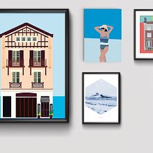 Personal posters. Design, Photograph, and Traditional illustration project by Pina García García - 02.16.2017