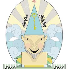 Concurso cartel fiestas de Sestao. Un proyecto de Diseño gráfico de Steven Molina Perez - 19.02.2017