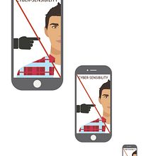 Otras propuestas a concurso de Ciber-acoso. Graphic Design project by Soledad Manso González - 02.20.2017