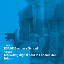 ESADE Business School . % Runroom tarafından hazırlanan Pazarlama projesi - 02.19.2016