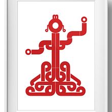 Flamenco. Tipografía Bauhaus.. Un projet de Design , Design graphique, T , et pographie de Jorge Fuertes - 20.02.2015