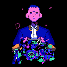 Pause Fest. Animation, Character Design, and Traditional illustration project by Sociedad Fantasma - 02.20.2017