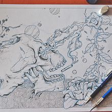 Sketches No.I. Design, and Traditional illustration project by Diego Vázquez Leal - 11.20.2016