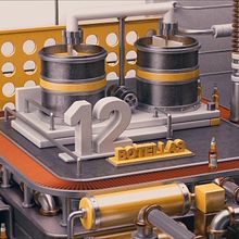 MTV - Bull on Drugs  A project i fully designed and animated for Bluna. 3D, Art Direction, and Motion Graphics project by Lucas Casagrande - 02.21.2017