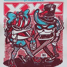 XXX Street Dance XXX. Comic, Design, Character Design, Traditional illustration, and Screen Printing project by Fernando Marquez Benavente - 02.02.2018