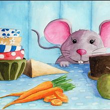 Rat. Un progetto di Belle arti e Illustrazione tradizionale di Yolanda Cabrera Sánchez - 21.02.2017