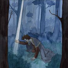 Ilustraciones RImas y Leyendas de Bécquer. Projekt z dziedziny Trad, c i jna ilustracja użytkownika Amparo Saera - 24.04.2020
