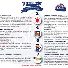 7 consejos para  su casa antes de la venta. Information Design project by Ana Michelle Guerra - 02.21.2017