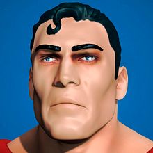 Busto con ZBrush: Superman. 3D, Character Design, and Photo Retouching project by Sergio Pérez Tejero - 02.22.2017