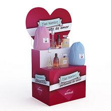 DISPLAY Y ESCAPARATE PARA PERFUMERIAS ARENAL. 3D, Architecture, Interior Architecture, Design, Interior Design, Product Design, Industrial Design, and Packaging project by GOEK. - 02.22.2017