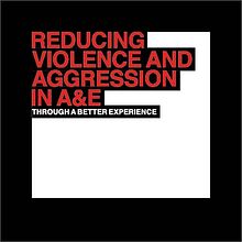 Reducing violence and aggression in A&E. Graphic Design project by Sara de la Mora - 10.31.2011