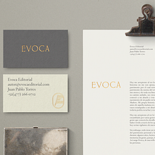 Evoca Editorial Ein Projekt aus dem Bereich Br, ing und Identität, Kunstleitung, Verlagsdesign, Grafikdesign, Webdesign, Schrift und Naming von Treceveinte - 21.02.2017
