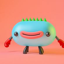 Mascotas (2). 3D, and Graphic Design project by Ferran Molina Ventura - 02.25.2017
