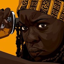Michonne The Walking Dead by Rex. Projekt z dziedziny Trad, c i jna ilustracja użytkownika Carlos Rex Estrada - 24.02.2017