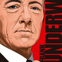 Frank Underwood by Rex. Projekt z dziedziny Trad, c i jna ilustracja użytkownika Carlos Rex Estrada - 25.02.2017