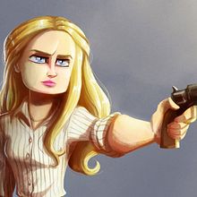 WESTWORLD fanart. Fine Arts, Design, Character Design, and Traditional illustration project by Beñat Olea Irureta - 02.26.2017