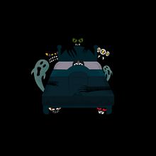 Nightmare Ein Projekt aus dem Bereich Animation und Traditionelle Illustration von Izaskun Sáez - 27.02.2017