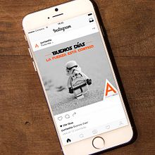 Post instagram. Web Design project by flatour - 02.22.2017