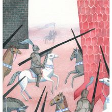 The flight. Traditional illustration project by Sandra Rilova - 03.01.2017