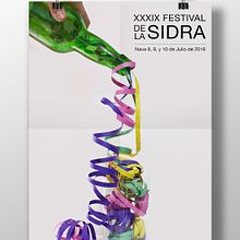 Propuesta Cartel XXXIX Festival de la sidra de Nava . % Laura Iglesias Miguel tarafından hazırlanan Grafik Tasarım, Ve Fotoğrafçılık projesi - 07.01.2016
