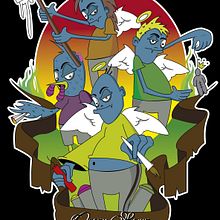 mostricos . Projekt z dziedziny Trad, c i jna ilustracja użytkownika craze samz88 - 02.03.2017