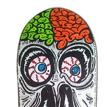 Skateboard • Broken Face #SkateArt. Fine Arts, Design, Traditional illustration, and Art Direction project by Matdisseny @matdisseny - 12.31.2013