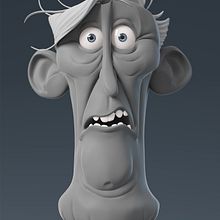 Surprised. 3D, Animation, and Sculpture project by Luis Arizaga - 03.02.2017