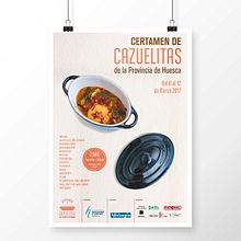 Certamen de Cazuelitas de la Provincia de Huesca 2017. Graphic Design, Photograph, and Video project by Sara Palacino Suelves - 03.01.2017