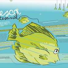 Pesca artesanal - Revista. Un projet de Conception éditoriale de Manuela Valencia - 03.03.2017