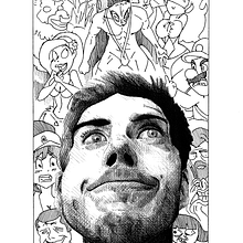 ESCARDI. Fine Arts, and Traditional illustration project by DANIEL JARAMA DE LOS REYES - 06.04.2015