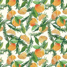 Mandarinas y romero. Design project by Angy Avendaño - 11.22.2017